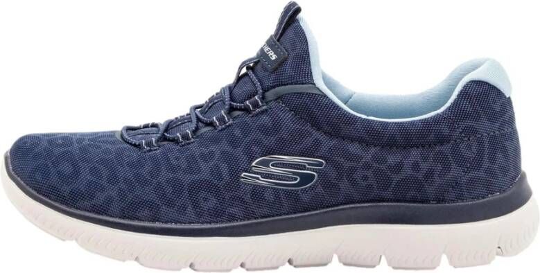 Skechers Dames Summits 150111 Sneakers Blauw Dames