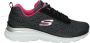 Skechers Track Zwart Hardloopschoenen voor - Thumbnail 1