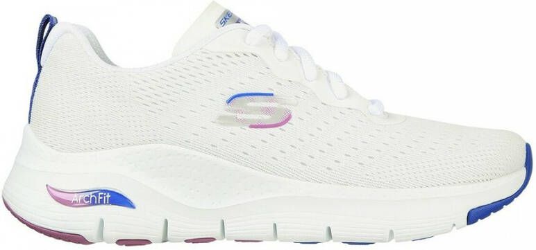 Skechers Dames Mesh Veterschoenen White Dames - Foto 1