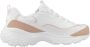 Skechers D'Lites Sneakers New Heat White Dames - Thumbnail 2