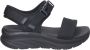 Skechers D´Lux Walker Sandalen Black Dames - Thumbnail 1