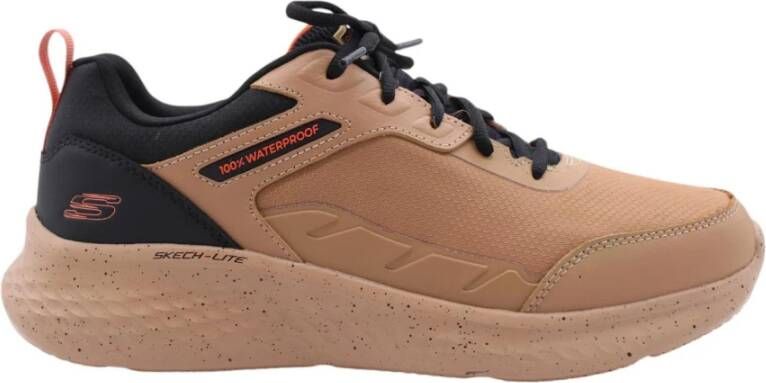 Skechers Drizzle Sneaker voor Mannen en Vrouwen Brown Heren