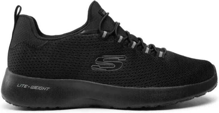 Skechers Geheugen Hardloopschoenen Zwart Black Heren