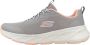 Skechers Edgeride Smooth Sneakers Gray Dames - Thumbnail 2