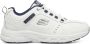 Skechers Heren Leren Synthetisch Textiel Sneakers White Heren - Thumbnail 12