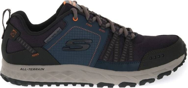 Skechers Escape Plan Heren Trekking- en Trainingschoenen Grijs Heren