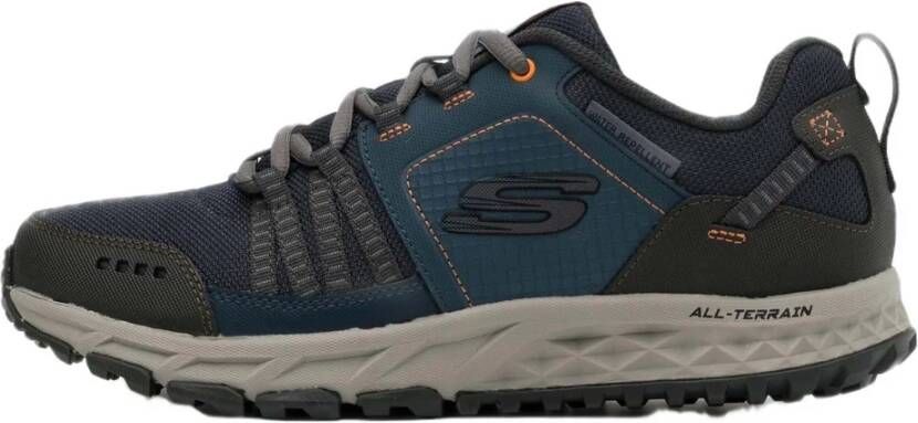 Skechers Herenschoenen voor wandelen Escape Plan 51591 Vor Gray Grijs Heren