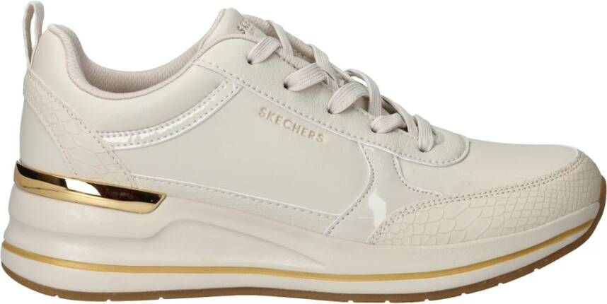 Skechers Fine Shine Sneaker Beige Dames