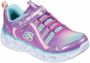 Skechers Flash shoes heart lights leisure shoes Paars Dames - Thumbnail 1