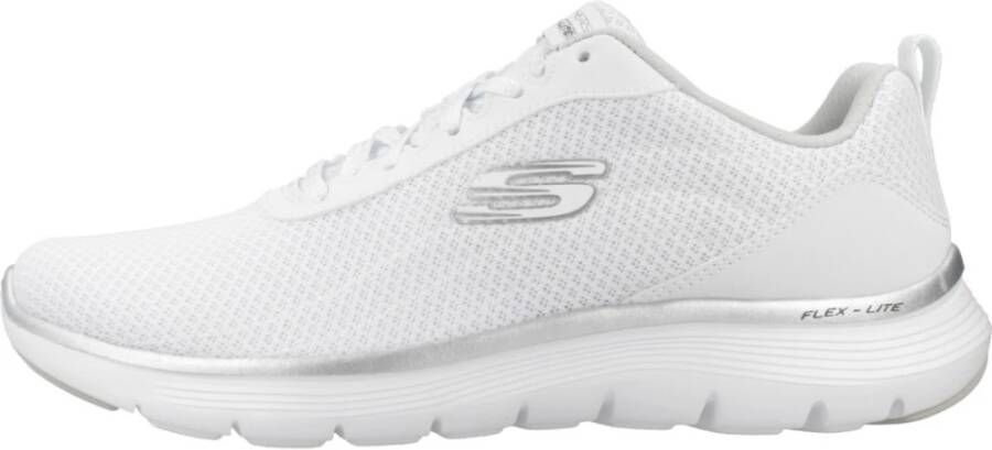 Skechers Flex Appeal 5.0 Uptake 150206-WSL Vrouwen Wit Sneakers