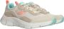 Skechers Flex Comfort Sneaker Upgrade Grijs Beige Dames - Thumbnail 2