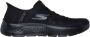 Skechers Slip-Ins: GO Walk Flex Smooth Motion 216326-BBK Mannen Zwart Sneakers - Thumbnail 2