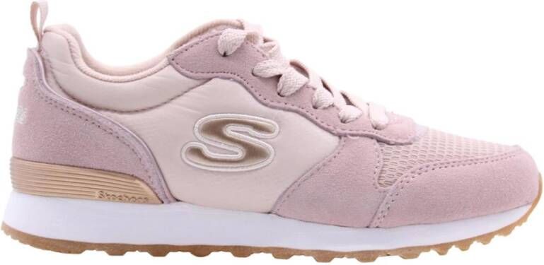 Skechers Sneakers GoldN Gurl Vrijetijdsschoen halfschoen veterschoen met air-cooled memory foam - Foto 2