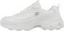 Skechers D'Lites Fresh Start 11931-WTRG Vrouwen Wit Sneakers - Thumbnail 12