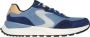 Skechers Fury Lace Low Sneakers Blue Heren - Thumbnail 1