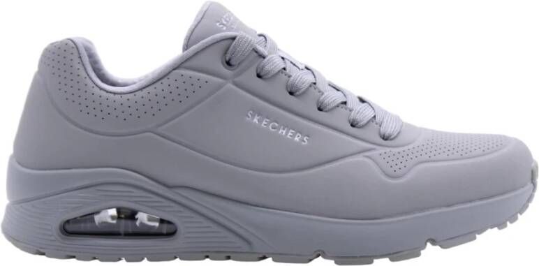 Skechers Luchtkussen Stijlvolle Sneakers Mannen Gray Heren - Foto 2