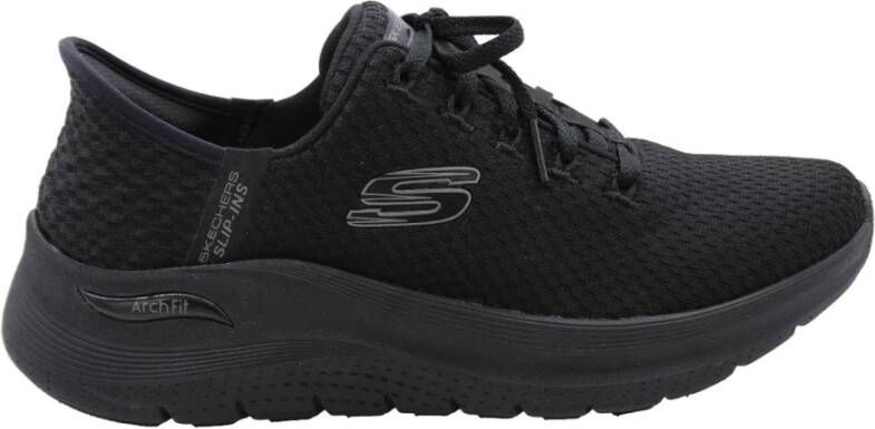 Skechers Galette Sneaker Black Dames