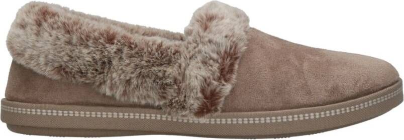 Skechers Gezellige Campfire Team Toasty Slipper Beige Dames