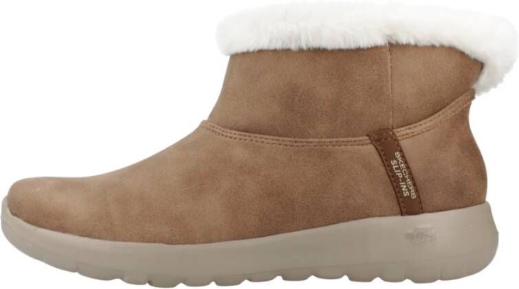 Skechers Gezellige Winterlaarzen On-The-Go Joy Brown Dames