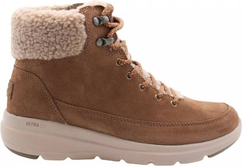 Skechers Glacial Ultra Boots Bruin Dames