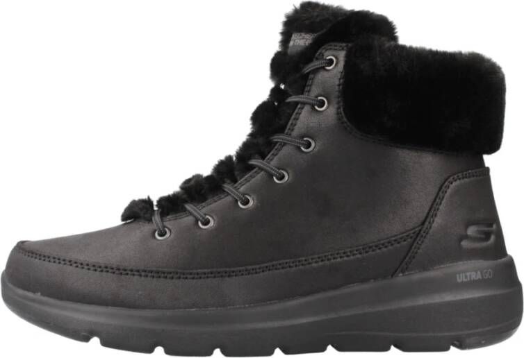 Skechers Glacial Ultra Winterlaarzen Black Dames