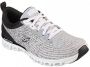 Skechers GLIDE-STEP HEAD START damessneakers 104325 WBK grijs - Thumbnail 2