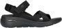 Skechers Go Walk Arch Fit San Sandalen Black Dames - Thumbnail 1