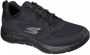 Skechers GO WALK ARCH FIT-IDYLLIC Mens Black Black - Thumbnail 2