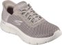 Skechers GO Walk Flex Grand Entrance Sneakers Beige Dames - Thumbnail 1