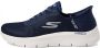 Skechers Blauwe Stretch Fit Damesschoenen Blauw Dames - Thumbnail 4