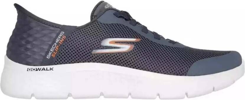 Skechers Go Walk Flex Hands Up Sneakers Gray Heren