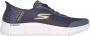 Skechers Go Walk Flex Hands Up Sneakers Gray Heren - Thumbnail 1