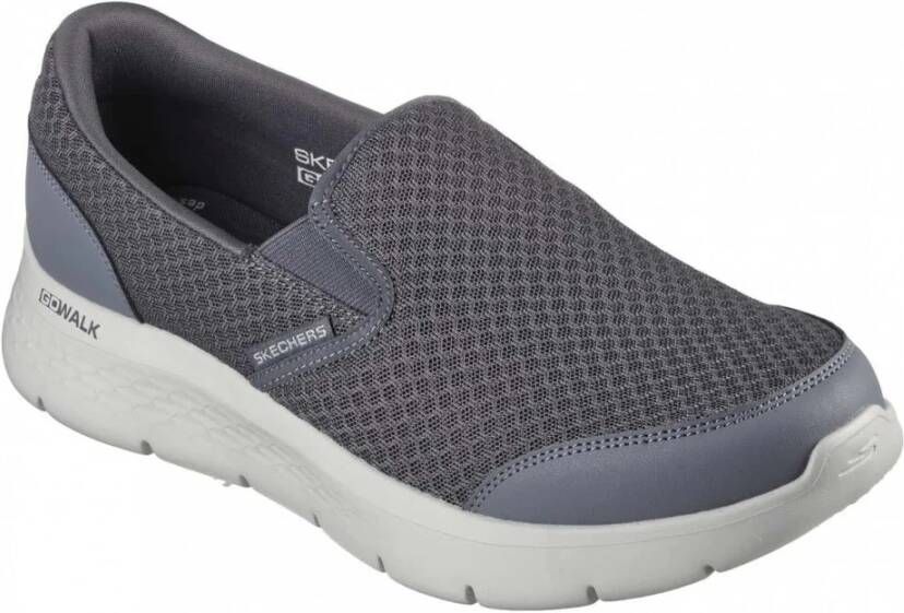 Skechers Go Walk Flex Request Loafers Gray Heren