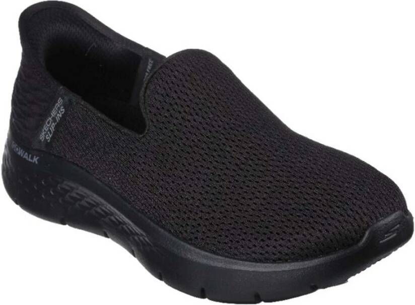 Skechers Zwarte sportschoenen voor dames Zwart Dames