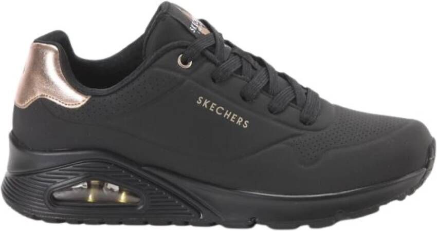 Skechers Gouden Air Sneakers Zwart Dames