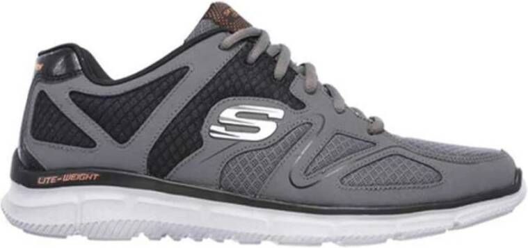 Skechers Grijze Memory Running Schoenen Gray Heren