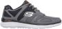 Skechers Grijze Memory Running Schoenen Gray Heren - Thumbnail 1