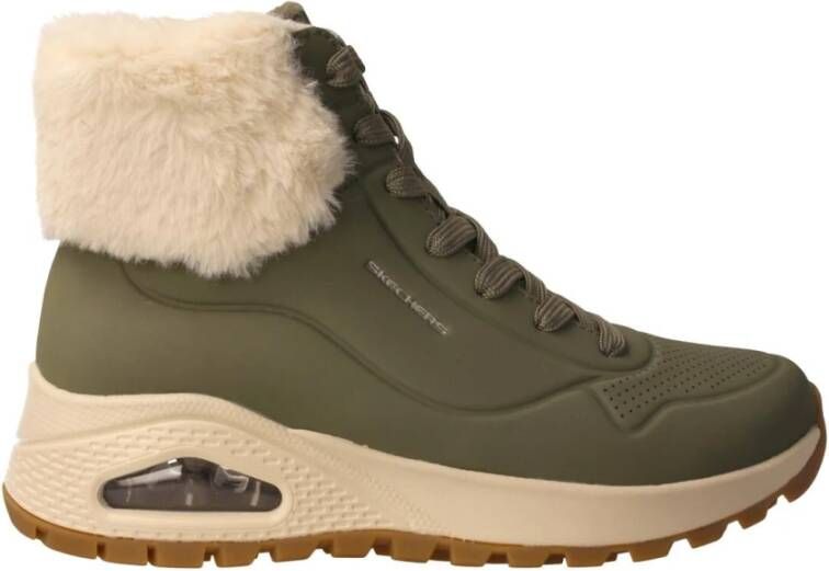 Skechers Rugged Fall Air VeterWinterlaarzen Green Dames