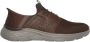 Skechers Bruine Slip-On Vegan Sneakers met Arch Support Brown Heren - Thumbnail 23