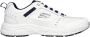 Skechers Heren Leren Synthetisch Textiel Sneakers White Heren - Thumbnail 8