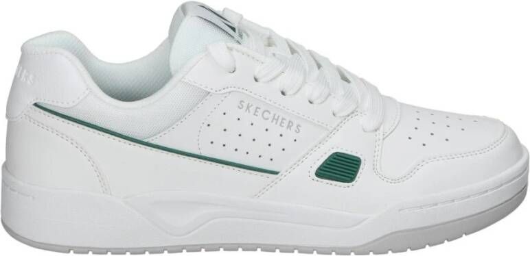 Skechers Koopa Tiebreak LOW Sneakers White Heren