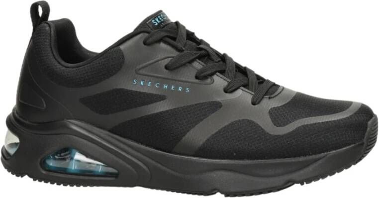 Skechers Moderne herensneakers met Air-Cooled Memory Foam Black Heren