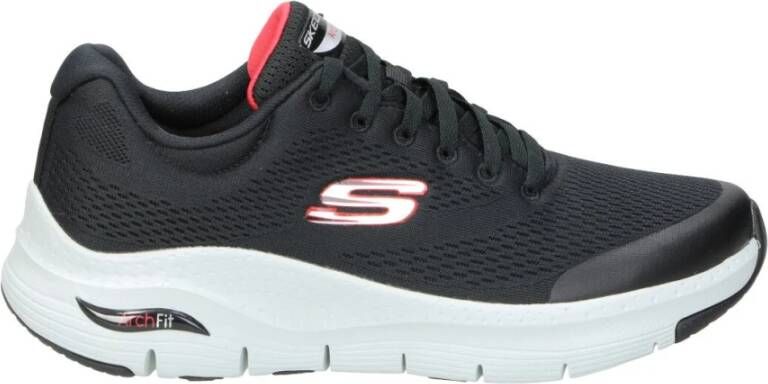 Skechers Heren Sneakers Stijlvol en Comfortabel Zwart Heren