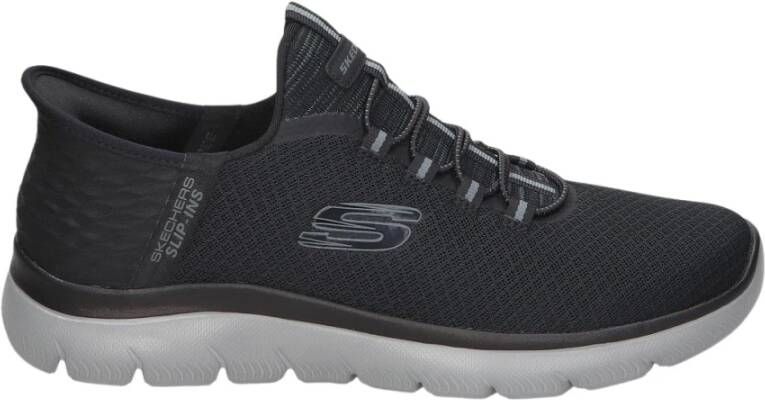 Skechers Heren Sportieve Sneakers Black Heren