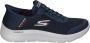 Skechers Go Walk Flex Hand Sneakers Blue Heren - Thumbnail 6