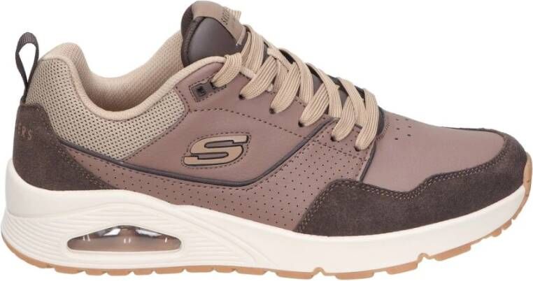 Skechers Heren Sportieve Sneakers Brown Heren