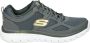 Skechers Stijlvolle Stoffen Sneakers voor Heren Grijs Heren - Thumbnail 5