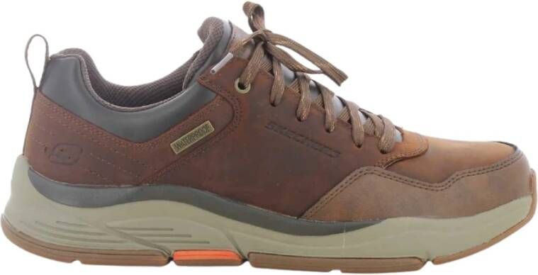 Skechers Herenschoenen Cognac Hombre Bruin Heren