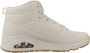 Skechers Uno Stand On Air High Off White Wandelsneakers Dames - Thumbnail 2