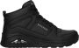 Skechers High Regards Sneakers zwart Synthetisch Dames - Thumbnail 3